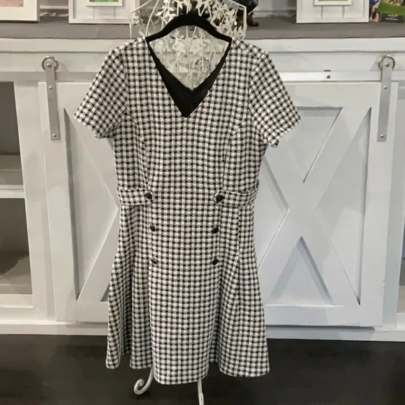 Dkny | Dresses | Dkny Gingham Fit And Flare Dress | Poshmark Dkny | Dresses | Dkny Gingham Fit And Flare Dress | Poshmark